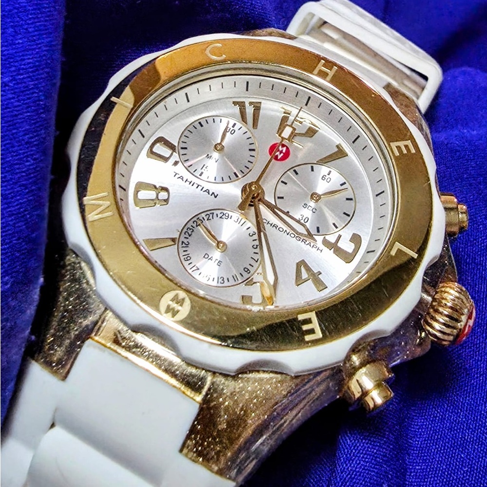 Michele Tahitian Jelly Bean MWW12F000077 Swiss Made Luxury Womens Watch